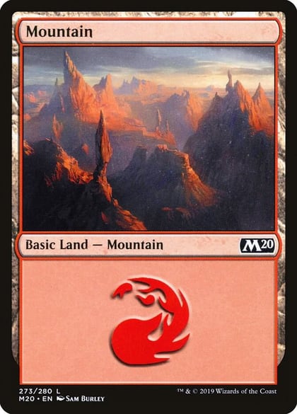 Mountain, Core Set 2020 273