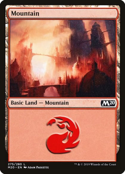 Mountain (275), Core Set 2020 275