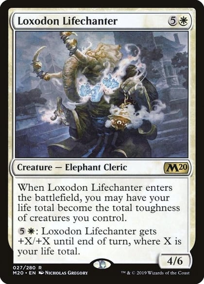 Loxodon Lifechanter, Core Set 2020 27