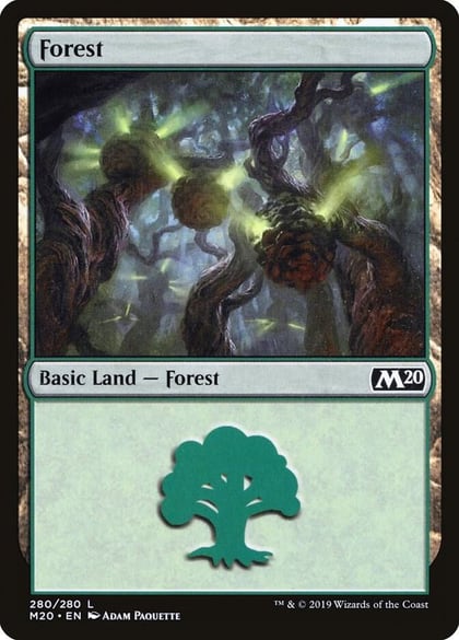 Forest (280), Core Set 2020 280