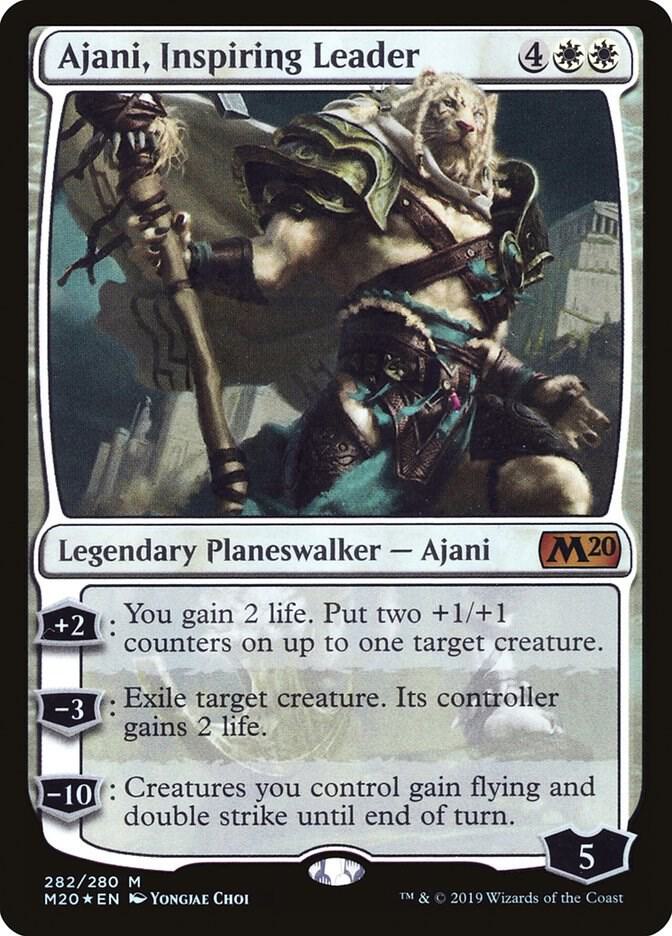 Ajani, Inspiring Leader, Core Set 2020 282