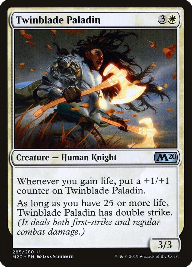 Twinblade Paladin, Core Set 2020 285