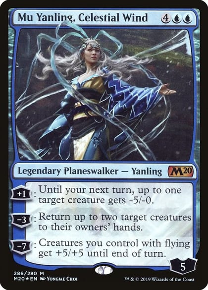 Mu Yanling, Celestial Wind, Core Set 2020 286