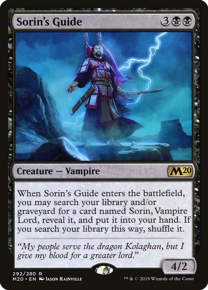 Sorin's Guide, Core Set 2020 292