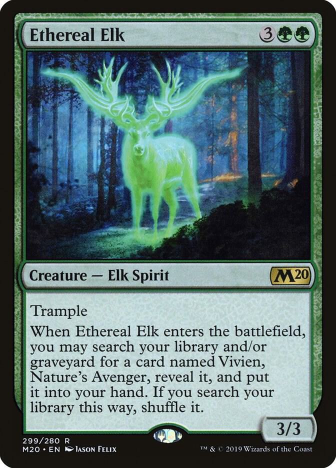 Ethereal Elk, Core Set 2020 299