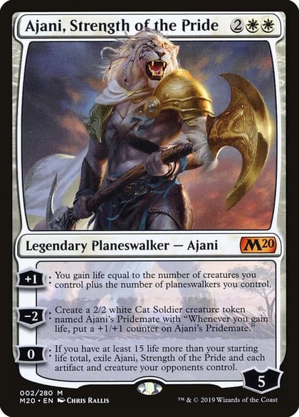 Ajani, Strength of the Pride, Core Set 2020 2