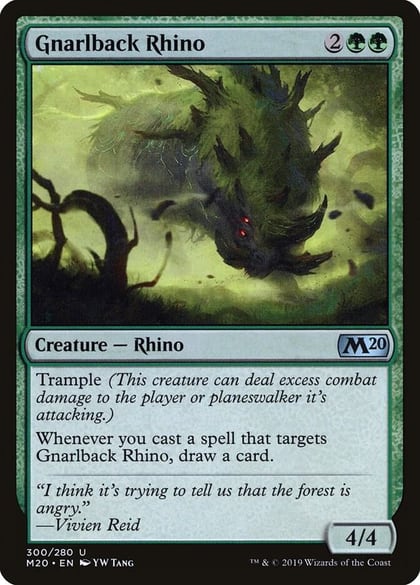 Gnarlback Rhino, Core Set 2020 300