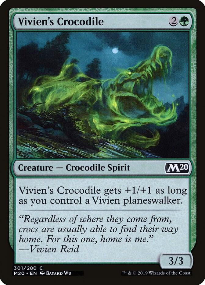Vivien's Crocodile, Core Set 2020 301