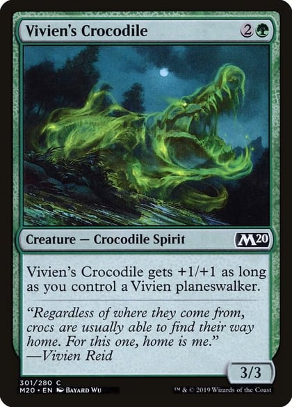 Vivien's Crocodile, Core Set 2020 301