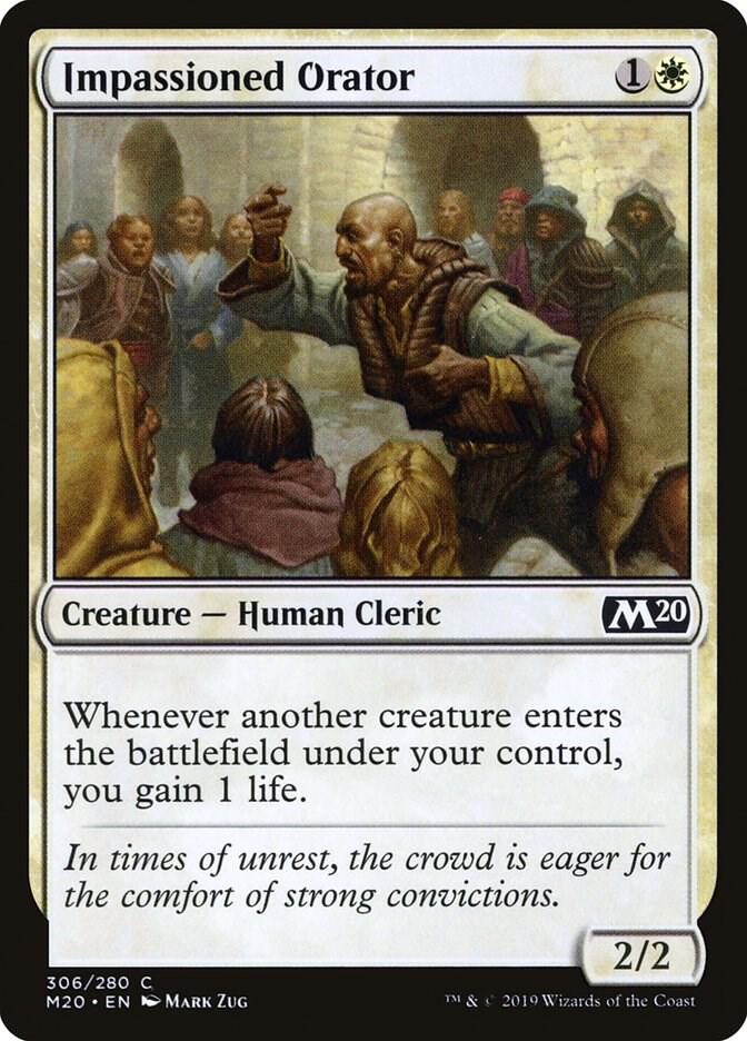 Impassioned Orator, Core Set 2020 306