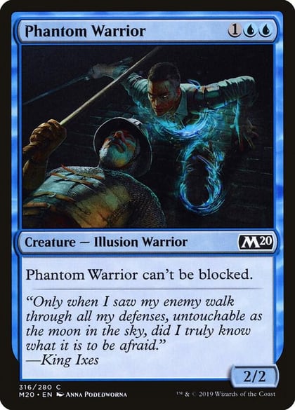 Phantom Warrior, Core Set 2020 316