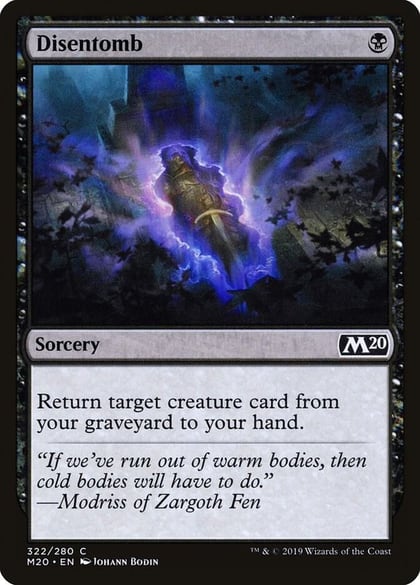 Disentomb, Core Set 2020 322