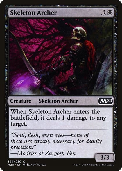 Skeleton Archer, Core Set 2020 324