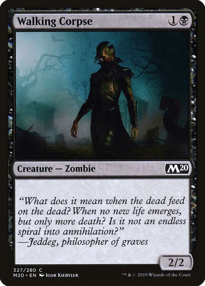 Walking Corpse, Core Set 2020 327