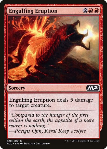 Engulfing Eruption, Core Set 2020 328
