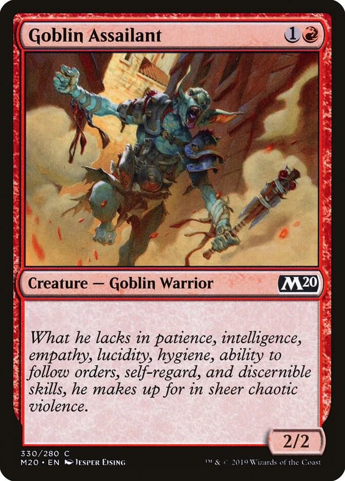 Goblin Assailant, Core Set 2020 330