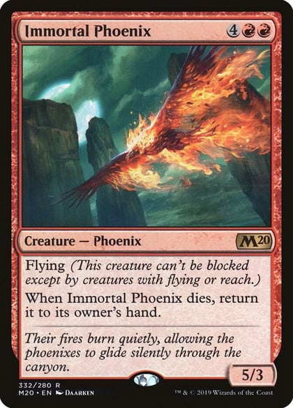 Immortal Phoenix, Core Set 2020 332