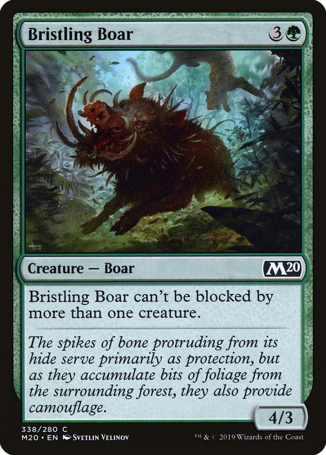 Bristling Boar, Core Set 2020 338