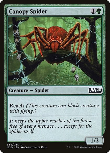Canopy Spider, Core Set 2020 339