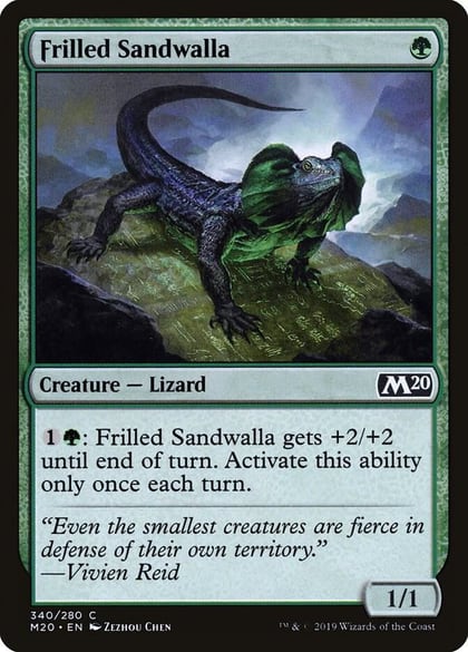 Frilled Sandwalla, Core Set 2020 340