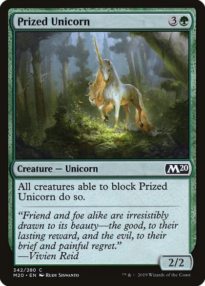 Prized Unicorn, Core Set 2020 342
