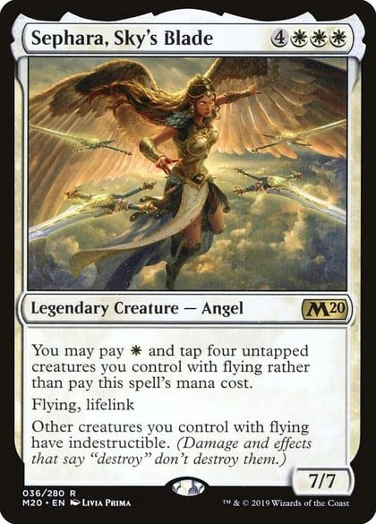 Sephara, Sky's Blade, Core Set 2020 36