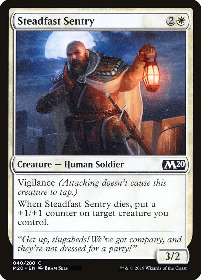 Steadfast Sentry, Core Set 2020 40
