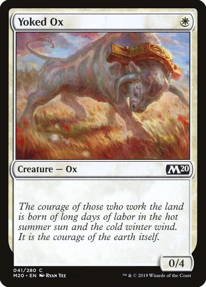 Yoked Ox, Core Set 2020 41