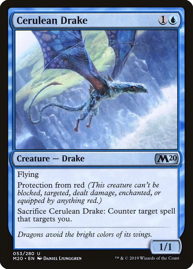 Cerulean Drake, Core Set 2020 53