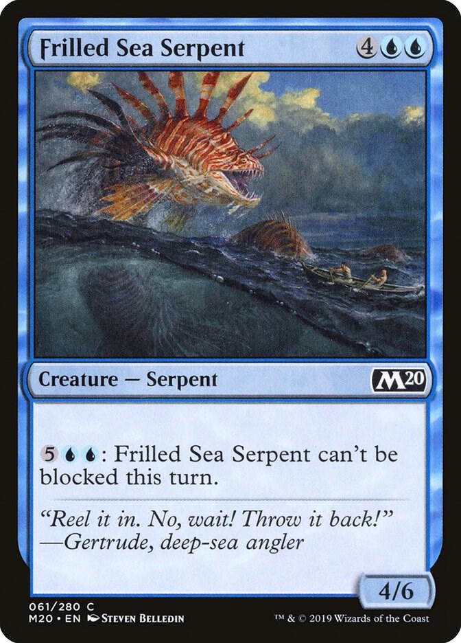 Frilled Sea Serpent, Core Set 2020 61