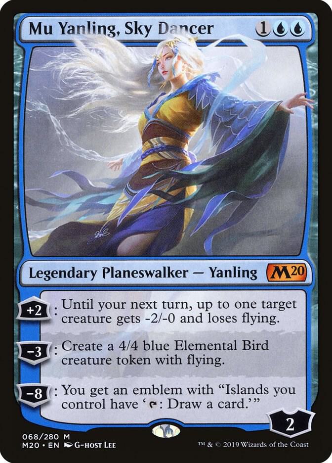 Mu Yanling, Sky Dancer, Core Set 2020 68