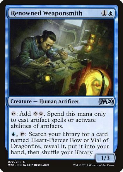Renowned Weaponsmith, Core Set 2020 72