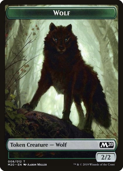 Wolf Token, Core Set 2020 8