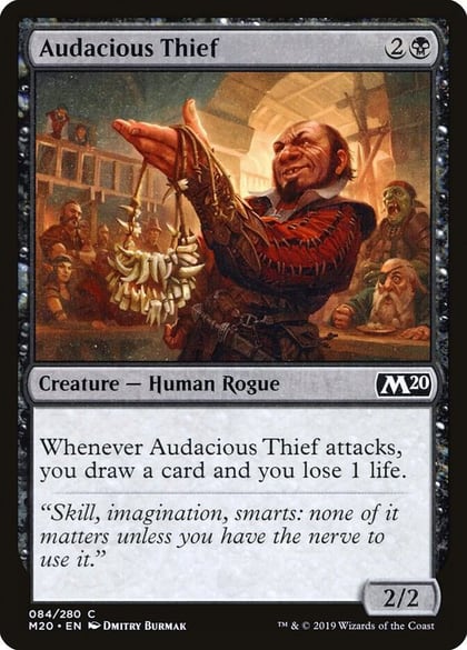 Audacious Thief, Core Set 2020 84