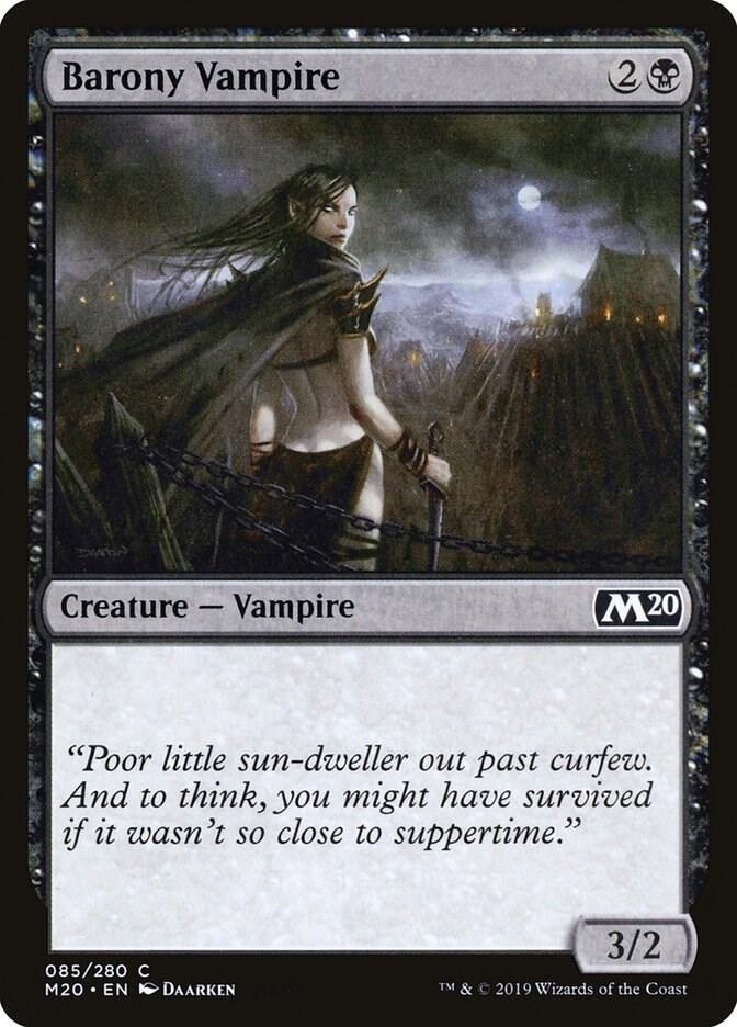 Barony Vampire, Core Set 2020 85