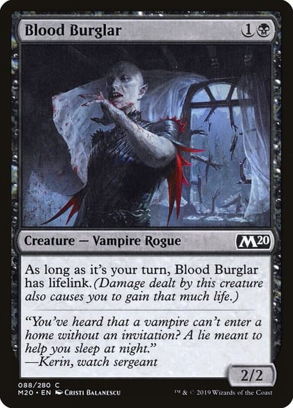 Blood Burglar, Core Set 2020 88