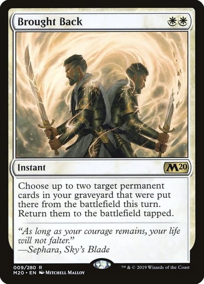 Brought Back, Core Set 2020 9