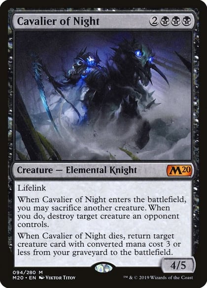 Cavalier of Night, Core Set 2020 94