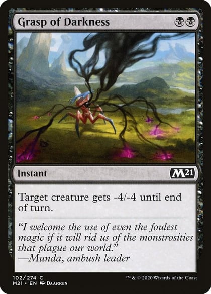 Grasp of Darkness, Core Set 2021 102