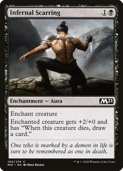 Infernal Scarring, Core Set 2021 105