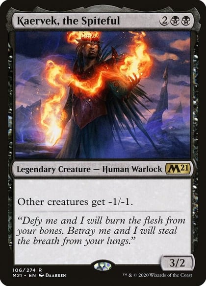 Kaervek, the Spiteful, Core Set 2021 106