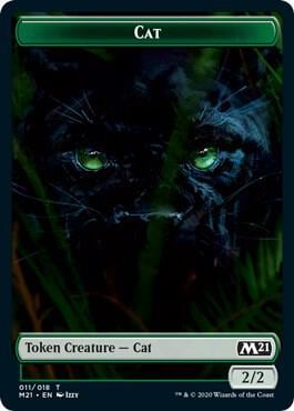 Cat (011) Token, Core Set 2021 11