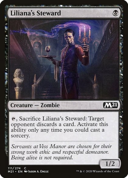 Liliana's Steward, Core Set 2021 111