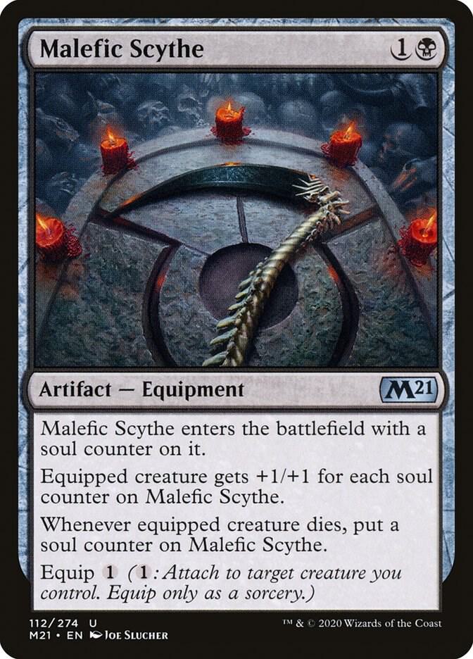 Malefic Scythe, Core Set 2021 112