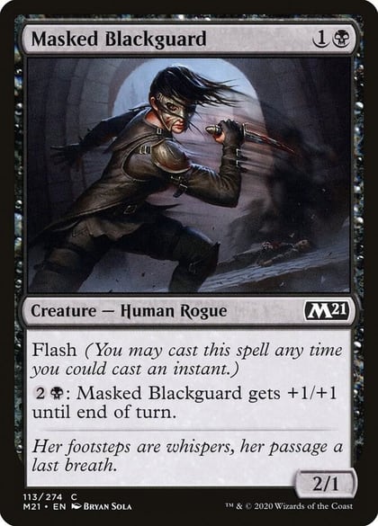 Masked Blackguard, Core Set 2021 113
