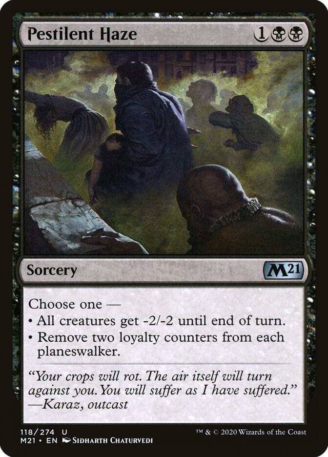 Pestilent Haze, Core Set 2021 118