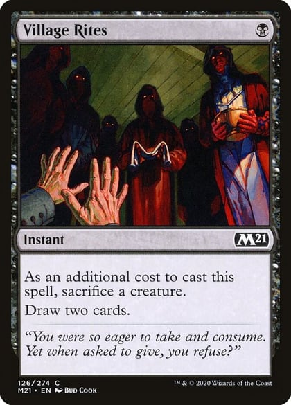 Village Rites, Core Set 2021 126