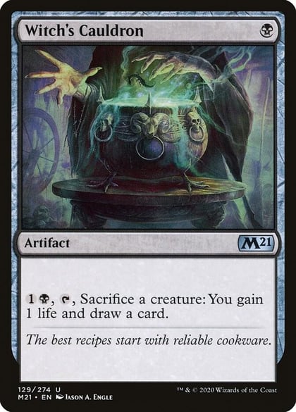 Witch's Cauldron, Core Set 2021 129