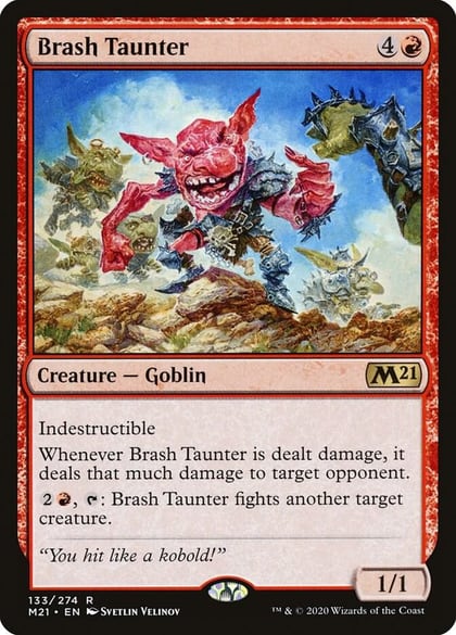 Brash Taunter, Core Set 2021 133