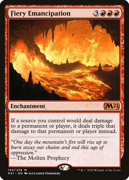 Fiery Emancipation, Core Set 2021 143